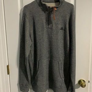 Quicksilver Ocean Nights half neck Waterman sweatshirt size L